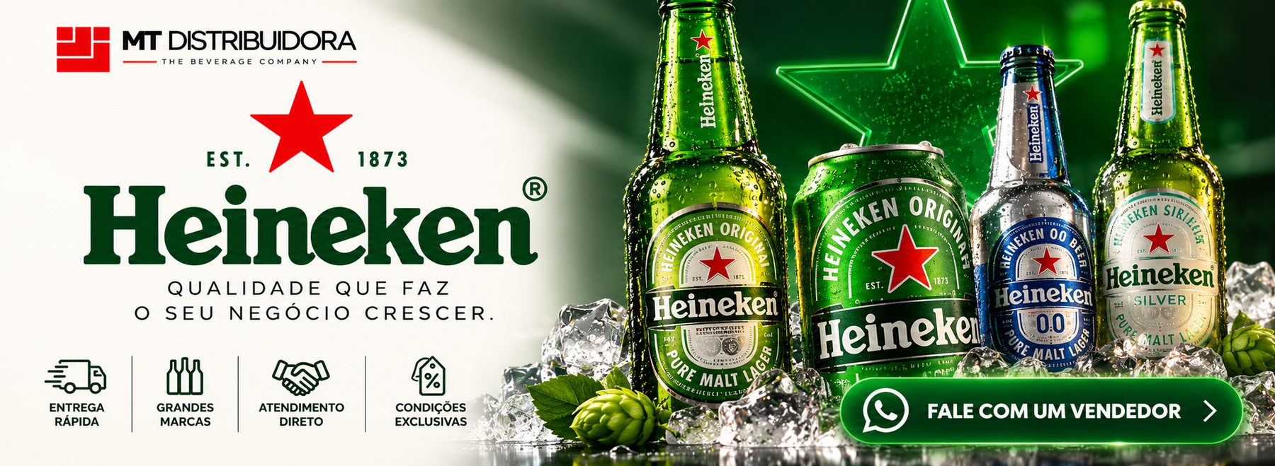 Heineken na MT Distribuidora